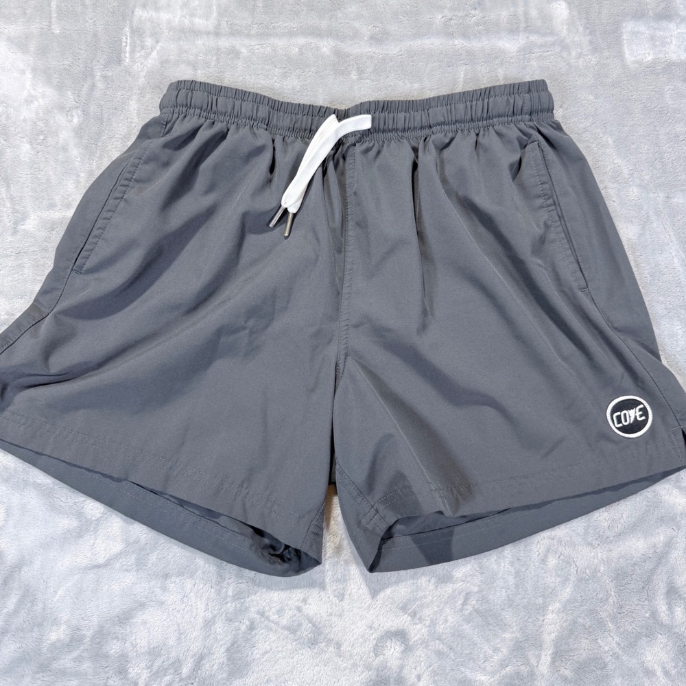 Cove Gray Athletic Shorts for Men
